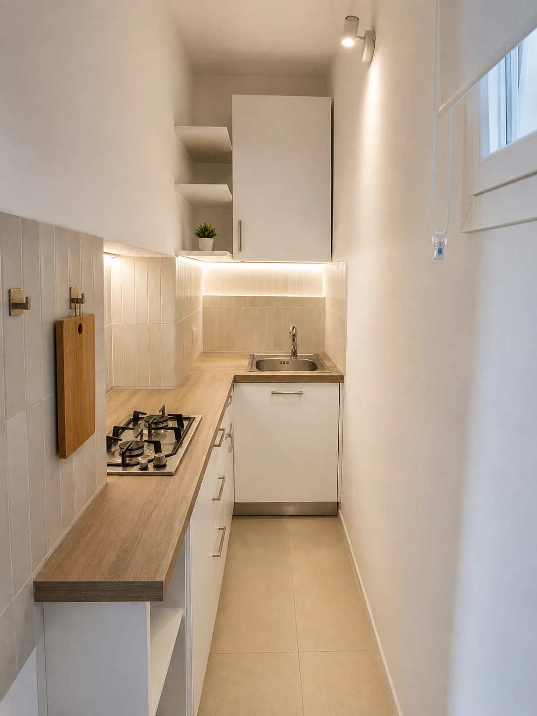 Cucina attrezzata della suite